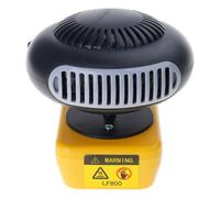 FROMCEO Riscaldatore e ventola di raffreddamento a doppia modalità con porta di ricarica USB, protezioni da surriscaldamento per casa e garage, ventola di raffreddamento compatta doppia