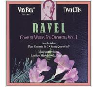 Maurice Ravel Ravel: Complete Orchestral Works - Volume 1 (CD) Album