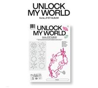 FROMIS_9 1° album Unlock My World #notyet Ver. CD + libro + carta + adesivo +...