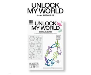 FROMIS_9 1° Album Unlock My World #reality Ver CD+Libro+Carta+Adesivo+Poster+...