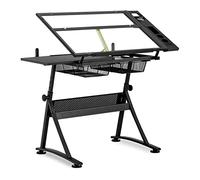 Fromm & Starck B-WARE Tavolo da disegno inclinabile - 120 x 60 x 90 cm - Piano in vetro STAR_DESK_09