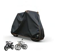 FRONDENT Telo Copri Bicicletta Da Esterno,500D Oxford Telo Copri Bicicletta Impermeabile,210x110x100cm,Copribici Telo Protettivo Antipioggia Con Fori Di Blocco e Custodi,Per Corsa/MTB/Elettrica/Moto