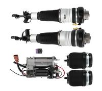 Front Air Spring & Bag & Air Compressor for Audi A6 C6 4F S6 2005-2011
