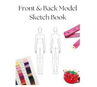 Front and Back Model Sketch Book