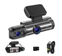 Front and Rear Dash Camera,1080p+400p 3.16-inch Screen Dash Cam, Wireless WiFi Connection, HD Night Vision Dual Video Recording, Motion Detection Loop video (128G)