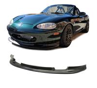 Front Bumper Add-on Lip GT-Speed GV Style Per Mazda Miata 99-00 Nero PU