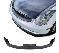 Front Bumper Add-on Lip Nero ING Style Per Infiniti G35 Coupe 03-06