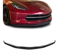 Front Bumper Add-on Lip Nero PU STG1 Per 14-19 Chevy Corvette C7 Z06