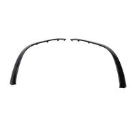 Front Bumper Fog Upper Trim Canard Per A-Class W177 V177 Facelift 2023 In poi Con finitura Nera Lucida Materiale ABS