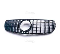FRONT BUMPER GRILLE GRILL BLACK FOR MERCEDES BENZ GLC X253 C253 W253 2015-2019