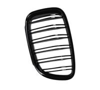 Front Bumper Kidney Grille Double Slat Gloss Nero Compatibile con 5 Serie GT F07 2009-2017 Modelli