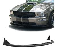 Front Bumper Lip Lower Splitter Per 05-09 Ford Mustang GT V8, Nero PU CV3 Style