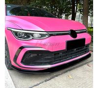 Front Bumper Lip Spoiler Splitter Body Kit For VW Golf 8 Mk8 GTI Rline 2020-2023
