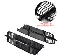 Front Bumper Lower Grille Grill per Audi A6 C7 S-Line 2016-2018 Matt Black R0 Y