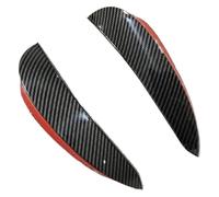 Front bumper Spoiler Splitter Kit 2Pcs Air Trim W213 S213 C238 | for Benz E Class E180, E200, E220, E250, E300, E43, E53, for AMG, 2016-2020(Carbon Look)