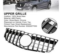 Front Bumper Upper Grill Grille per Mercedes-Benz GLK X204 08-12 GT Style S6