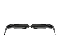 Front Bumper Vent Canard Splitter | ABS Wind Deflector Replacement for Brand 3 Series F30 F31 / 320i 328i M Sport | Direct Match Upgrade for 2012-2019 Versions (Carbon Fiber Style)