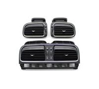 Front Central Dash Sinistra Destra Centrale Condizionatore D'aria AC Vent Grille Assembly 6R0819703 6R0819704 Compatibile Con Per Polo 2011-2018 Centrale Dash A/C Presa