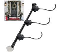 Front Door Garland Hanger Adjustable 32"- 80",2025 New Door Garlands Hanger for Christmas Halloween Decoration,Easy to Install and Remove,for Hanging Christmas Wreaths,Halloween Decorati(Size:32-80in)