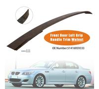 Front Door Left Grip Handle Trim Walnut Per BMW 5 Series E60 E61 2004-2006 H7