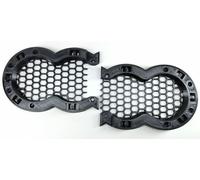 Front grill Mount for Audi Emblem Honeycomb Grille 285x100mm Logo Badge