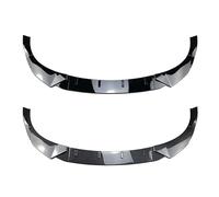 Front Grille Kit Di Protezione Per Paraurti Anteriore Hyundai I30N MK3 2017 2018 2019, Spoiler, Labbro, Splitter Inferiore, Nero Lucido Anteriore Auto Grill(Carbon fiber pattern)
