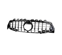 Front Grille Per Benz CLA180 CLA200 CLA220 CLA250 CLA45 Per AMG Per GT W118 Per Classe CLA 2020-2023 Griglia Anteriore In Rete Per Paraurti Superiore Anteriore Auto Grill(Silver)