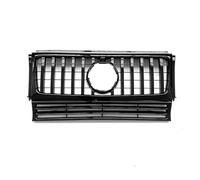 Front Grille Per Benz Classe G W463 G500 G550 G63 G65 G55 Per AMG 1990-2018 GT R Style Griglia Aspirazione Anteriore Paraurti Griglia Accessori Di Messa A Punto Anteriore Auto Grill(Black)