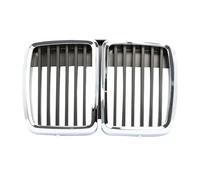 Front Grille Per BMW E30 M3 Serie 3 1982 1983 1984 1985 1986 1987 1988 1989 1990 1991 Griglia Anteriore A Doppio Rene Cromata Nera Anteriore Auto Grill