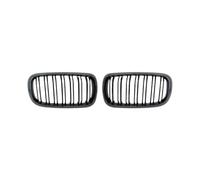 Front Grille per BMW F15 per X5 F16 per X6 2014 2015 2016 2017 Griglia Anteriore A Doppio Rene Paraurti Nera Ricambio per Accessori Auto Anteriore Auto Grill(Double Line Carbon)