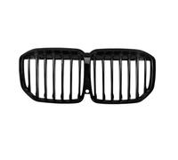 Front Grille Per BMW Per X7 G07 LCI 2023+ ABS Griglia A Doppio Rene Griglie Anteriori Paraurti Accessori Per Auto Anteriore Auto Grill(Glossy Black 1 Line)