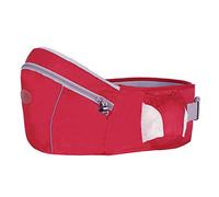 Front Hipseat Baby Carrier, Portantina per Bebè, Respirabile,Taglia Unica Adatta a Tutti,Accogliente e Lenitivo per i Bambini Rosso Taglia Unica