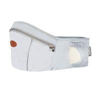 Front Hipseat Baby Carrier, Portantina per Bebè, Respirabile,Taglia Unica Adatta a Tutti,Accogliente e Lenitivo per i Bambini Grigio Taglia Unica