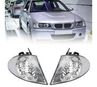 Front Indicator Turn Signal Corner Clear Lights Per BMW 3 Series E46 99-01 Y9 Y0