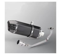 Front Link Pipe With Sensor Port For Honda PCX125/PCX150 | 2021-2024 Motorcycle Slip-On Front Exhaust Connecting Pipe With Sensor Port