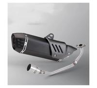 Front Link Pipe With Sensor Port For Honda PCX125/PCX150 | 2021-2024 Motorcycle Slip-On Front Exhaust Connecting Pipe With Sensor Port