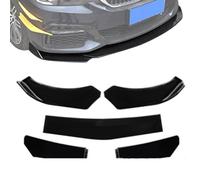Front Lip Splitter - Car Bumper Body Kit Spoiler, Adjustable Aerodynamic | Pannello leggero, accessorio di protezione antigraffio contro le collisioni, modifica esterna universale per M