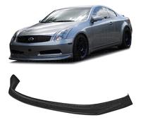 Front Lower Bumper Add-on Lip N1 Style Per Infiniti G35 Coupe 2dr 03-06, Black