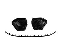 Front Lower Bumper Fog Light Grille Bezel Glossy Black ABS Replacement For F3 2021 And Up Durable Stylish Front Bumper Fog Lamp Cover With Fit And Direct Installation For