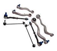 Front Lower Suspension Control Arms & Drop Links Set for BMW E60 E61 530 530D