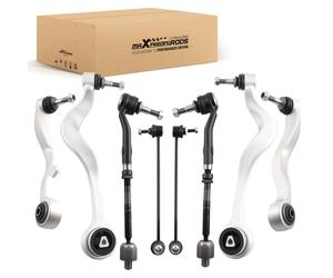 Front Lower Suspension Control Arms + Drop Links Set for BMW E60 E61 530 530D