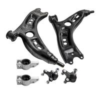 Front Lower Wishbones Wheel Suspension + Ball Joints for VW Passat Variant (365)