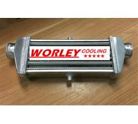 Front Mount Aluminum Intercooler 280 x 140 x 55 mm Bar & Plate 57mm 2.25" pipe