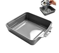 Front Mounted Washer Drain Tray - Durable ABS Lint Filter Funnel
