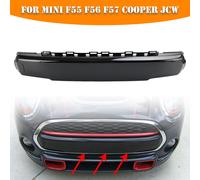 Front Number Plate Cover Gloss Black per Mini F55 F56 F57 Cooper JCW 51117337791