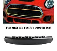 Front Number Plate Cover Gloss Black per Mini F56 F57 Cooper JCW 51117337791 A7