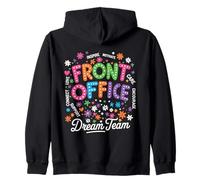 Front Office Squad Dream Team,Divertente Ritorno a Scuola Insegnanti Felpa con Cappuccio