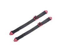 Front Or Rear Suspension Travel Limit Straps for Losi 1:8 LMT 1.0 & 2.0/1:6 Super Baja 1.0 & 2.0/1:10 Baja Rey/Rock Rey/for Traxxas 1:7 UDR/Axial 1:10 RBX10 - Red + Black