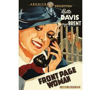 Front Page Donna DVD (1935) - Bette Davis, George Brent, Michael Curtiz