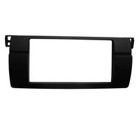 Front Panel frame 1/2 Din Fascias CD Bezel | for bmw 3 Series E46 1998-2005, for DVD Stereo Panel, for dash mount, refitting trim kit, frame(Version A)